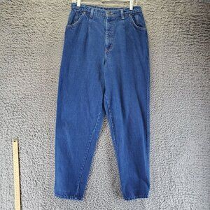 Hunt Club Jeans Womens 12 Blue Straight-Leg High-Rise Vintage Denim *Read*